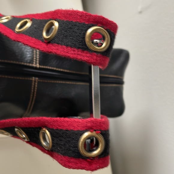 Tommy Hilfiger Black with gromet design ‎ Purse Handbag - Picture 5 of 10